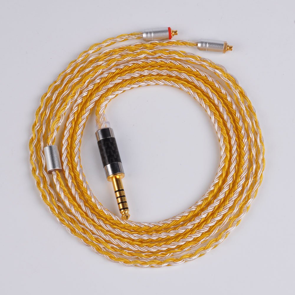 超希少!16芯 最高銀メッキOCC リケーブル 2pin/4.4mmバランス Amazon.co.jp: HiF4747リケーブル4.4MM MMCX コネクタ等